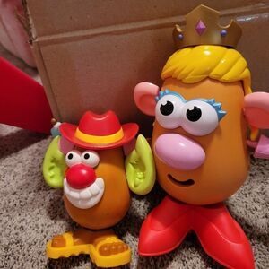 Mixed Lot of Mr. Potato Head Parts & Pieces Hasbro (+ Pumpkin Potato Hea…